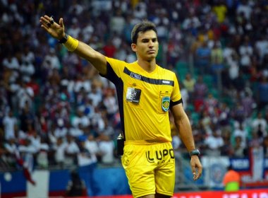 Trio de arbitragem potiguar comanda partida entre Bahia e Avaí