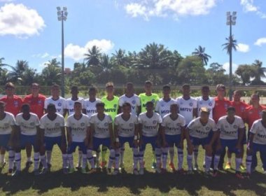 Sub-15 do Bahia: técnico elogia equipe após triunfo no clássico
