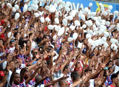 Mais de 10 mil ingressos já foram vendidos para a partida entre Bahia e Sampaio Corrêa