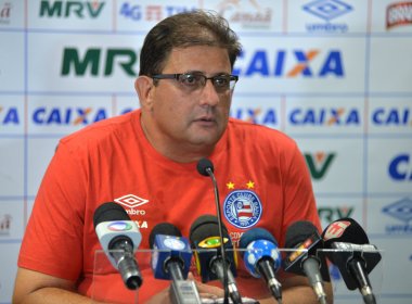 A um empate do acesso, Guto Ferreira prega cautela: 'Não temos nada garantido'