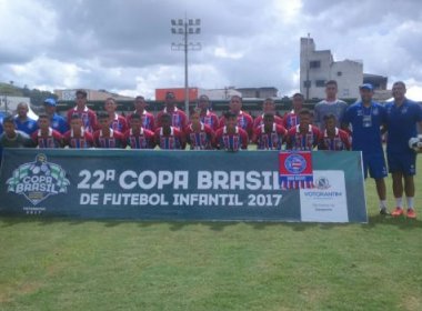 Copa do Brasil Infantil: Bahia vence Coritiba na estreia