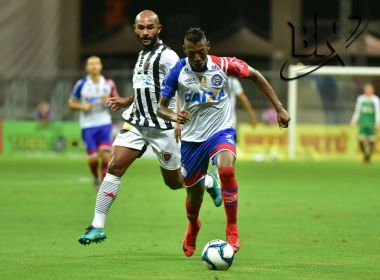 Léo valoriza estreia pelo Bahia, mas lamenta derrota: 'Saio chateado'