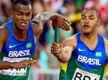 Equipe do revezamento 4x100 do Brasil vence torneio nos Estados Unidos