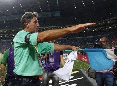 Após título da Copa do Brasil, Renato Gaúcho pede estátua na Arena do Grêmio