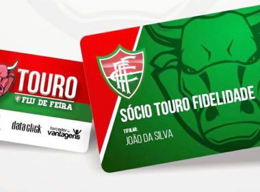  Fluminense de Feira lança programa de sócios-torcedores com cadastro online
