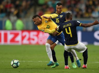Para Neymar, marcação recuada dos equatorianos dificultou a vida do Brasil