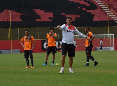De olho na Juazeirense, Vitória realiza treino técnico no Barradão