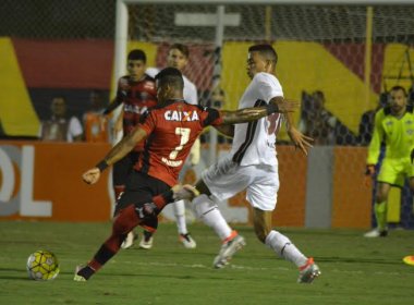 Em jogo morno, Vitória empata sem gols com o Fluminense no Barradão