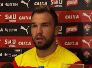 Novo capitão do Vitória, Willian Farias afirma: 'Responsabilidade aumenta'