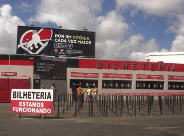 Vitória mantém promoção de ingressos para jogo contra Atlético-PR