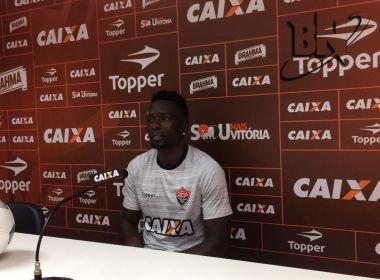 Kanu tranquiliza torcida do Vitória e espera voltar '100%' contra o Sport