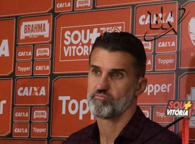 Técnico do Vitória culpa Vinícius por confusão no Ba-Vi