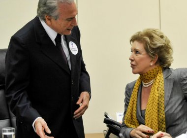 Marta diz que vantagem de Temer sobre Dilma é que 'ele dialoga'