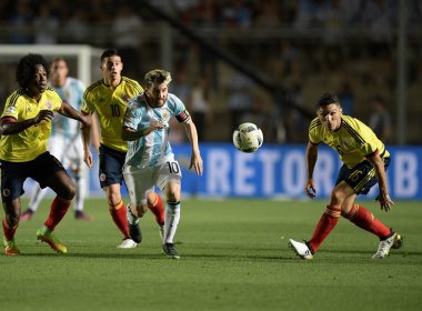 Argentina faz 3 na Colômbia e sobe para 5º nas Eliminatórias