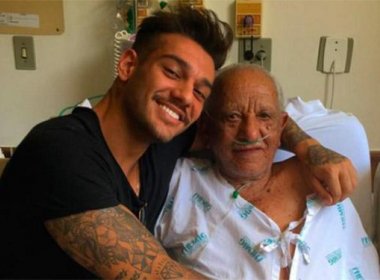 Lucas Lucco posta foto com avô doente e prima critica: ‘Estou indignada com a falsidade’