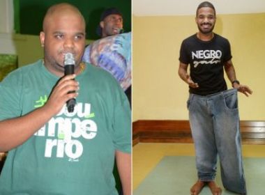 Arlindinho, filho de Arlindo Cruz, emagrece 60 kg e reduz 18 números no tamanho das roupas