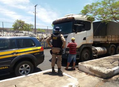 Barreiras: Homem bêbado é preso dirigindo caminhão com 36 toneladas de carga