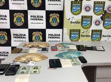 Santo Estevão: Polícia Federal prende grupo que tentou sacar PIS com documentos falsos