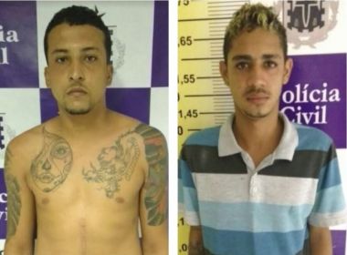 Dois homicidas são capturados pela polícia em Feira de Santana