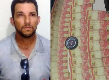 Santaluz: Pastor é preso com R$ 800 em notas falsas 