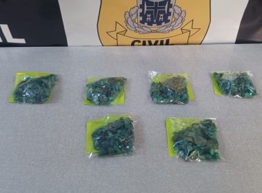 Campo Formoso: Polícia Civil apreende 1100 pedras de esmeraldas