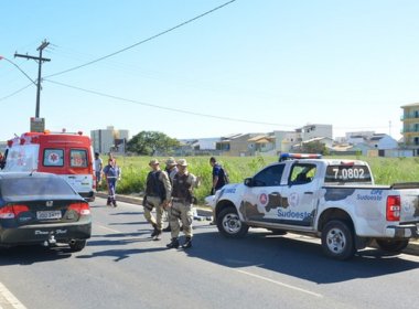 Policial militar reage a assalto e atira contra suspeito em Vitória da Conquista