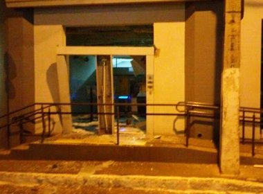Caculé: Quadrilha explode agência do Banco do Brasil 
