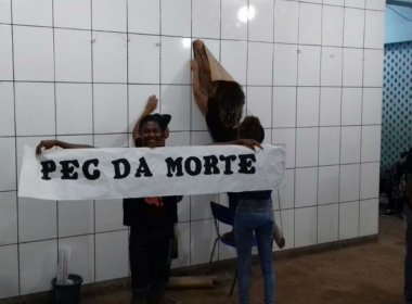 Estudantes de Una e Simões Filho ocupam escolas contra PEC que limita investimentos