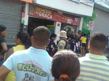 Camaçari: Incêndio em farmácia deixa feridos; há possibilidade de mortes