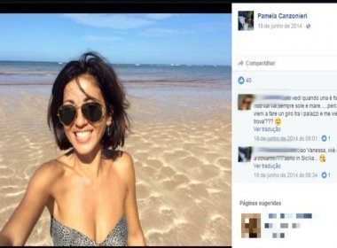 Italiana morta em Morro de São Paulo teria recusado beijo de assassino