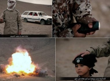 Menino de 4 anos explode carro com três prisioneiros em vídeo do Estado Islâmico