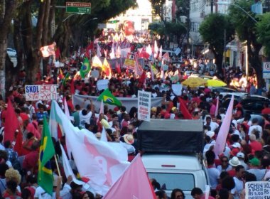 PM estima 50 mil pessoas em protestos pró-governo no Campo Grande