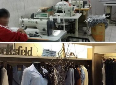 Ministério do Trabalho flagra trabalho escravo e infantil em grife de roupas