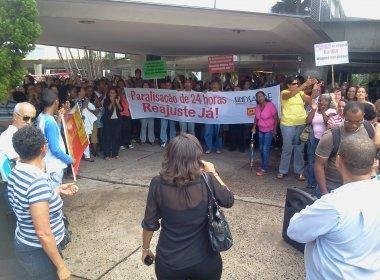 Com reajuste zero, funcionários públicos da Bahia organizam paralisações