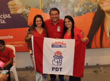 PDT decide apoiar pré-candidatura de Moema Gramacho à prefeitura de Lauro de Freitas