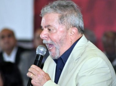 Lula critica PT baiano por não ter candidato próprio em Salvador