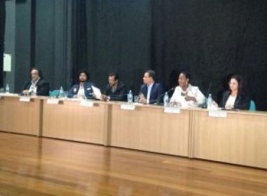 Sem ACM Neto, adversários aproveitam primeiro debate para atacar prefeito