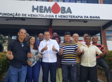 Cláudio Silva lança campanha de doação de sangue