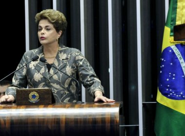 Dilma diz que impeachment é feito por ‘covardes’ por trás de ‘retórica jurídica’