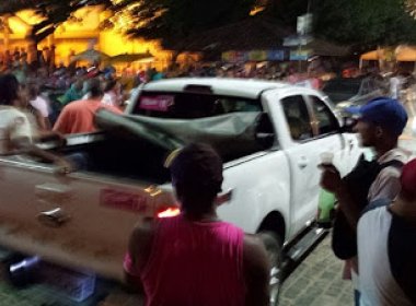 Sete pessoas são baleadas em comício com Rui Costa em Ipiaú e suspeito é preso; veja vídeo