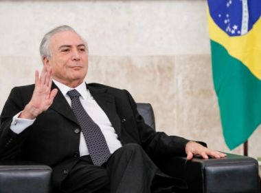 Temer diz que nova denúncia de Janot contra ele será ‘de uma inépcia grande’