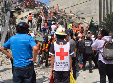 Novo terremoto é registrado no México após tremor matar quase 300 pessoas