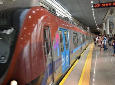 Após vandalismo em rede de fibra ótica, metrô reduz velocidade