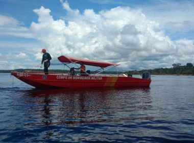 AM: Bombeiros localiza homens que se afogaram após ataque de piratas no Rio Negro