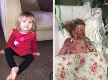Menina de 2 anos morre de meningite e pais divulgam foto para alertar sobre doença