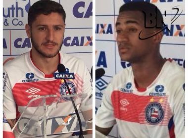 Suspensos, Zé Rafael e Eduardo são liberados de treinos do Bahia