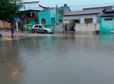 Alagoinhas: Chuva deixa 80 desabrigados 