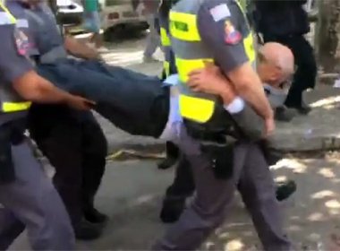 ‘Truculência inaceitável’, critica Eduardo Suplicy após ser detido pela PM em São Paulo